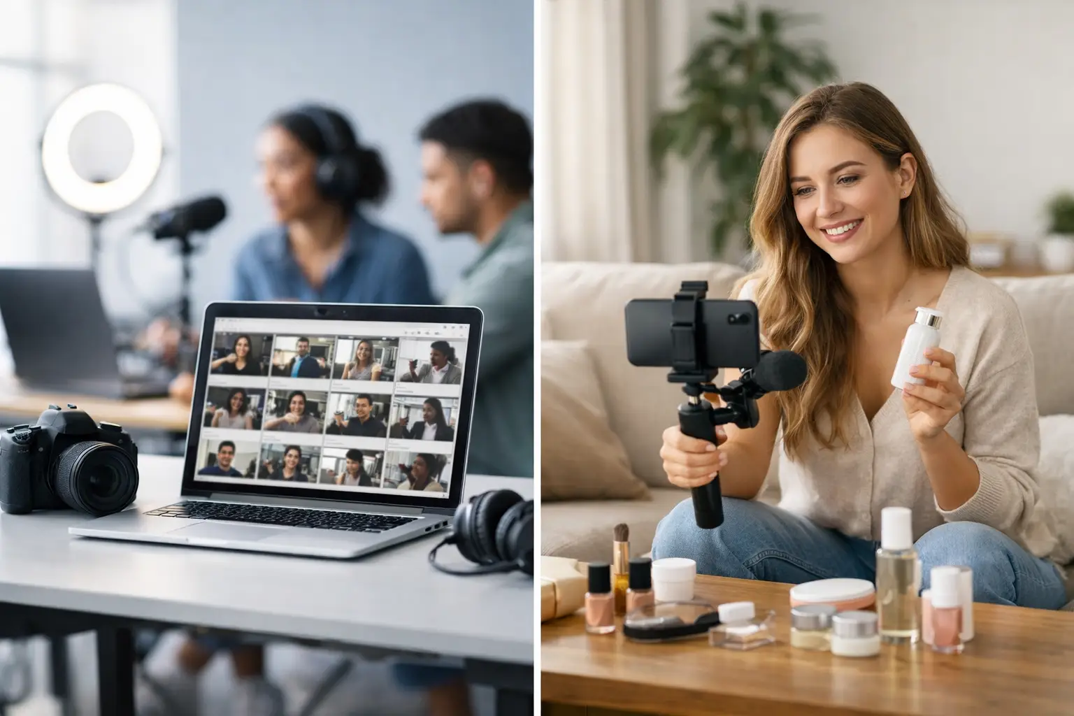 UGC platform versus freelance creator