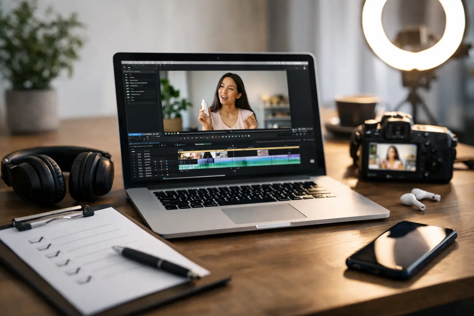 UGC video editing checklist voor advertenties